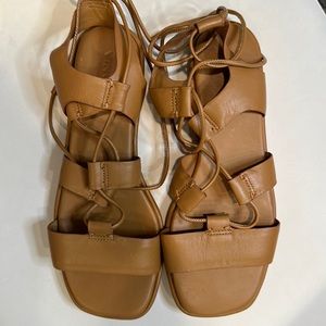 Vince brown gladiator sandal Rockwell 8M